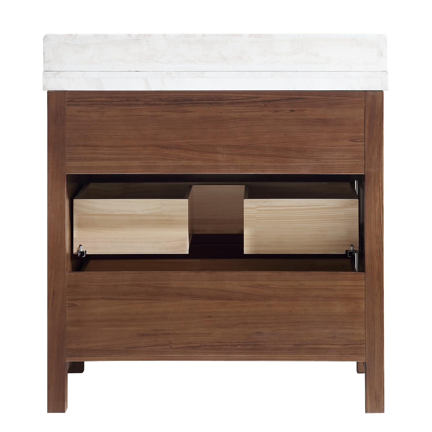 36 EBONY SINK VANITY DARK FINISH WITH WK-36 TOP 2??THICK BLACK NATURAL TOP