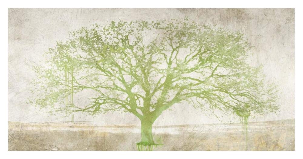 Green Tree-Paper Art-38x20”