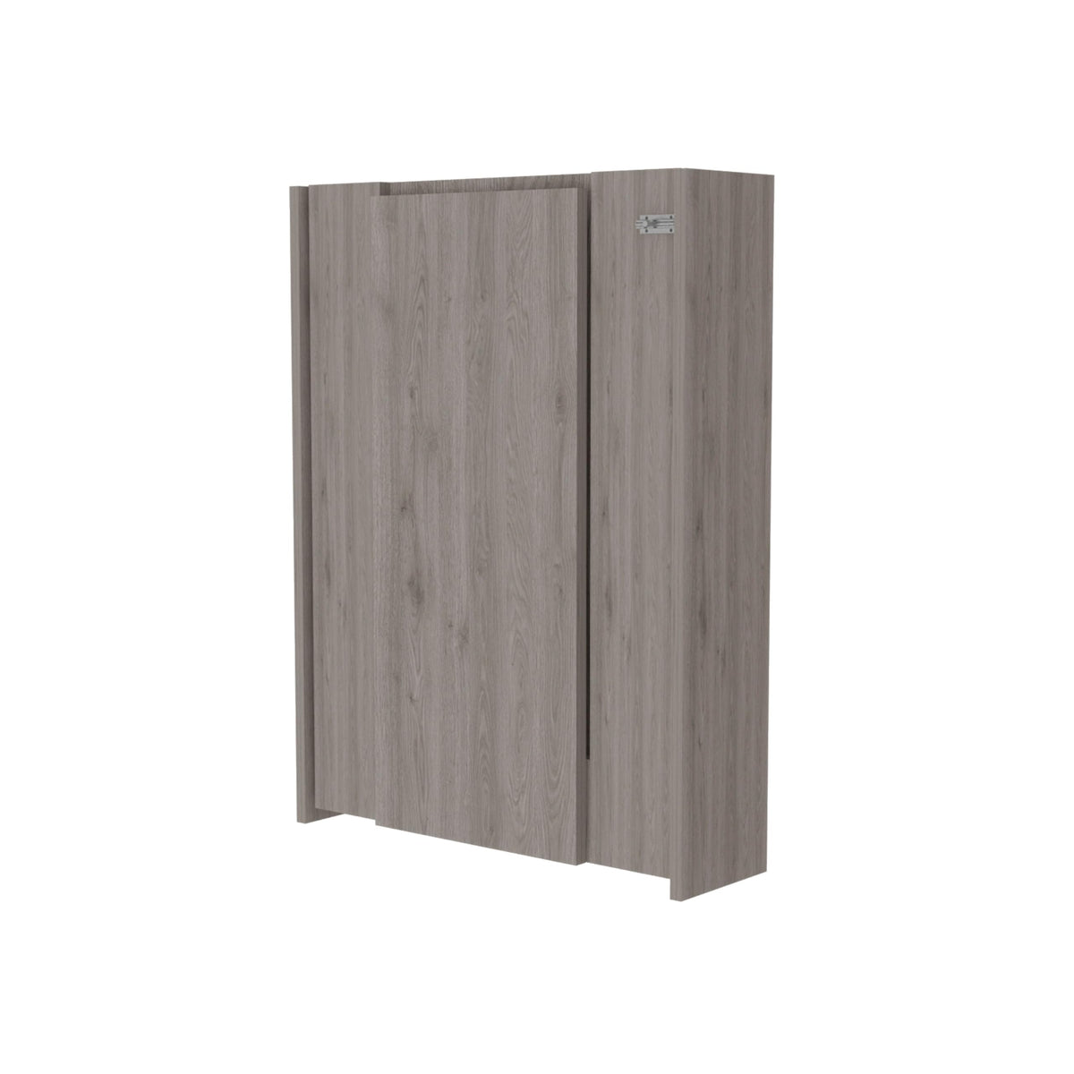 Tuhome Vatta Wall Foldable Table, Multiple Shelves, Extending Table