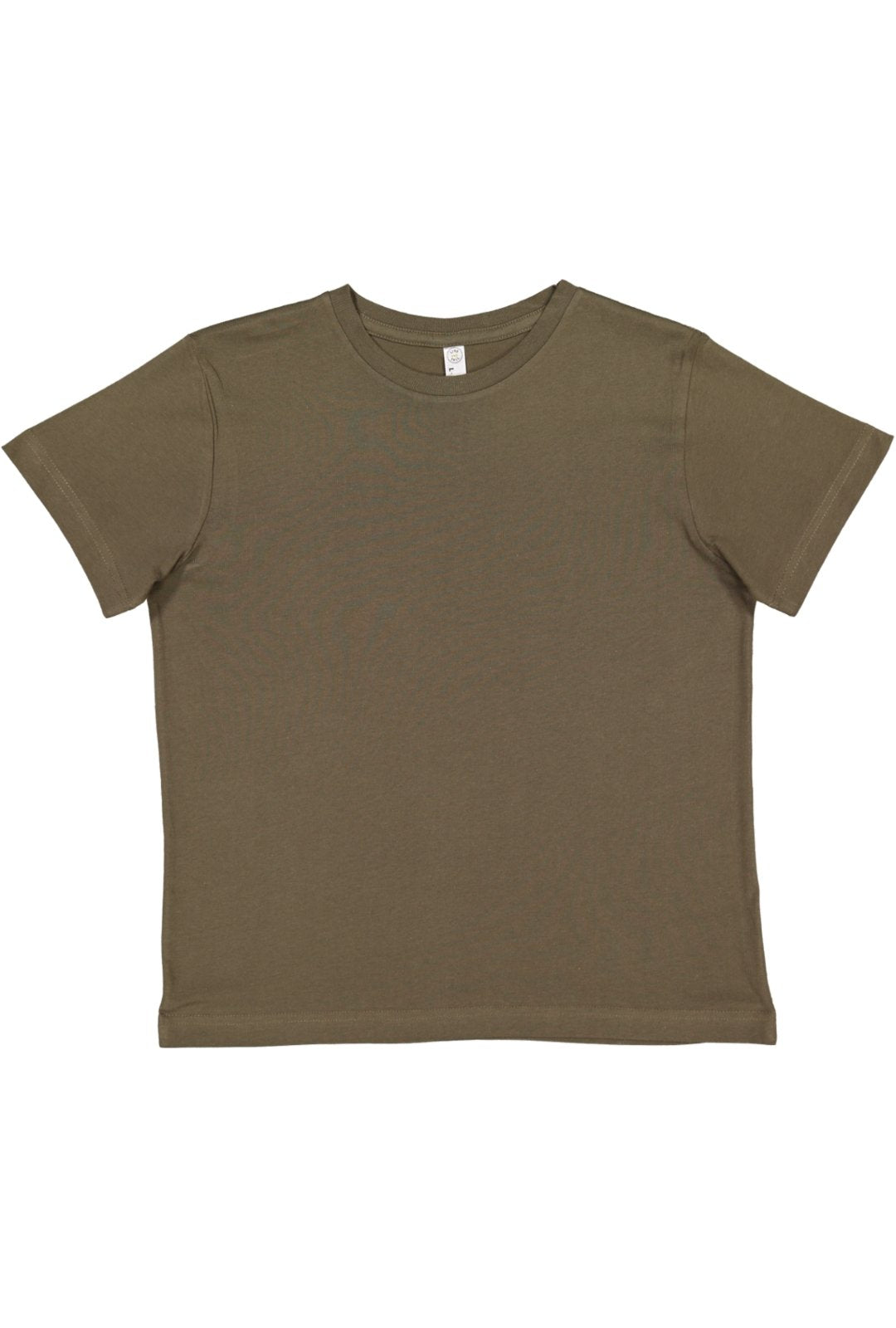 LAT Youth Fine Jersey Tee - Military Green, XL