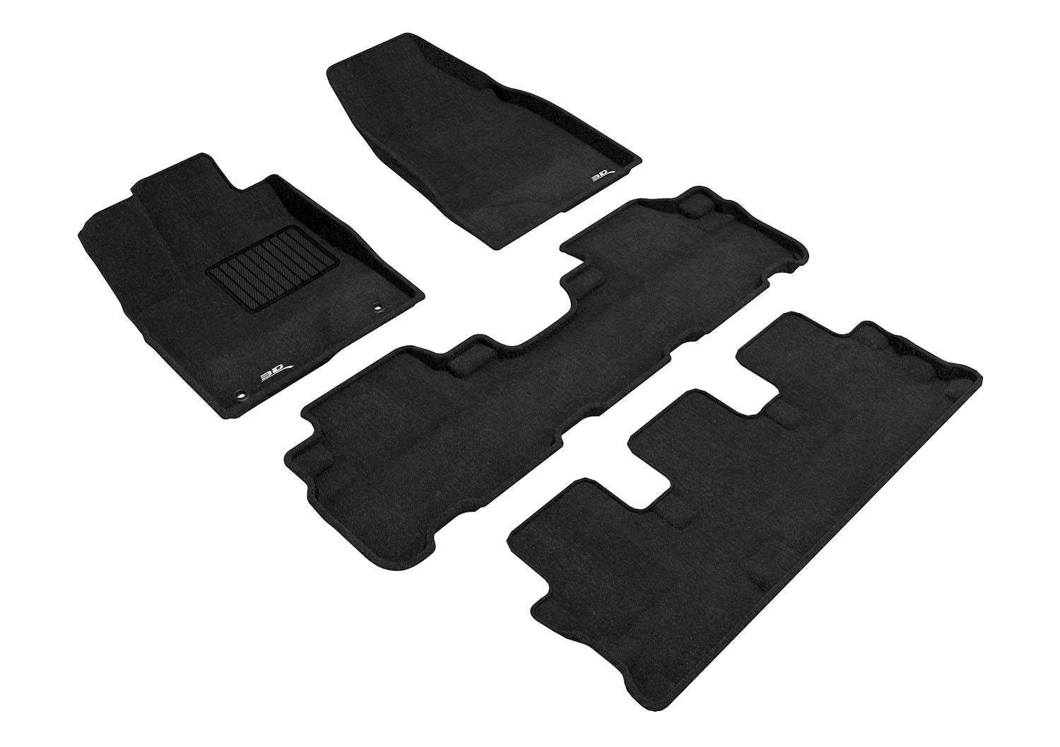 3D MAXpider TOYOTA HIGHLANDER 2014-2019 ELEGANT BLACK R1 R2 R3