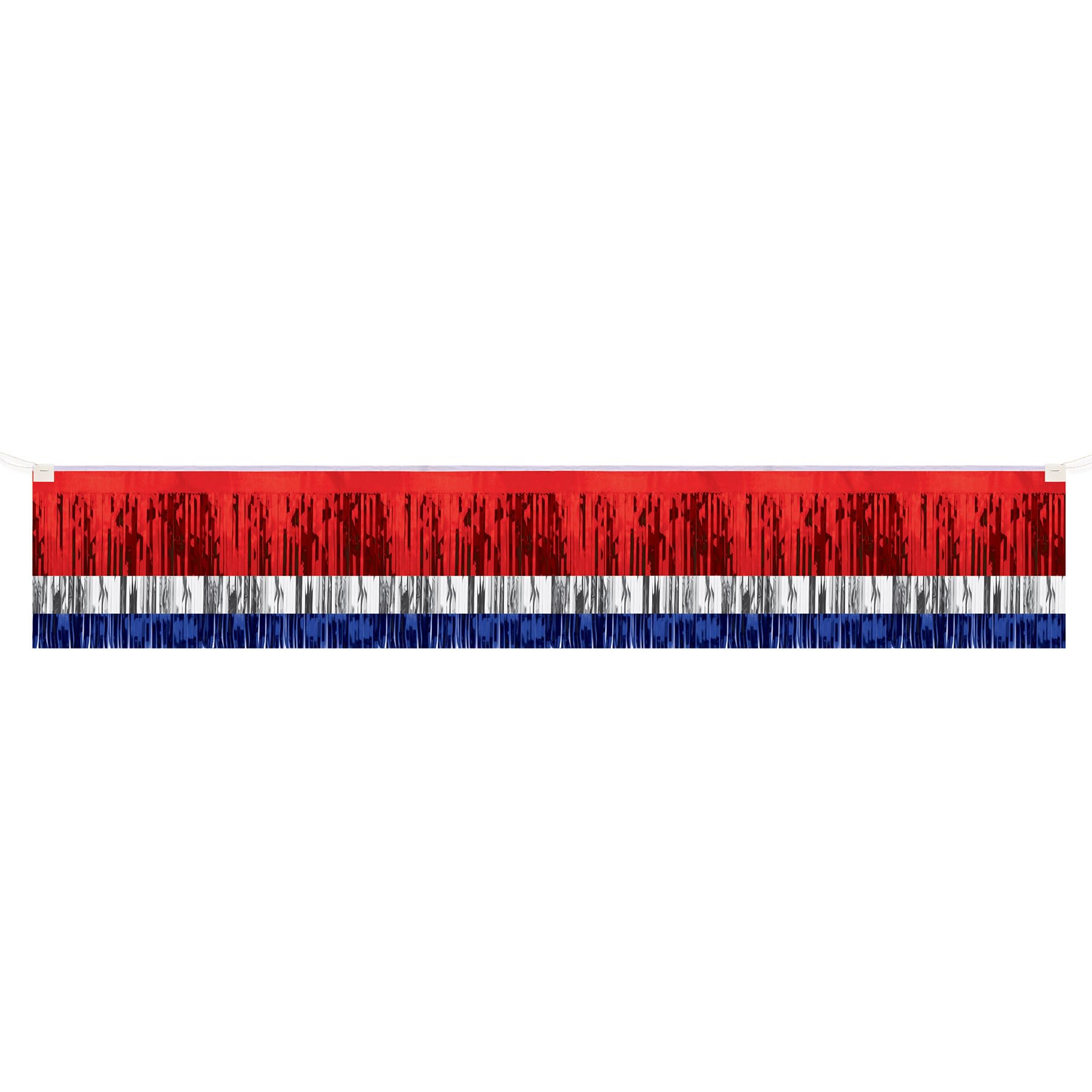3-Ply FR Metallic Fringe Drape