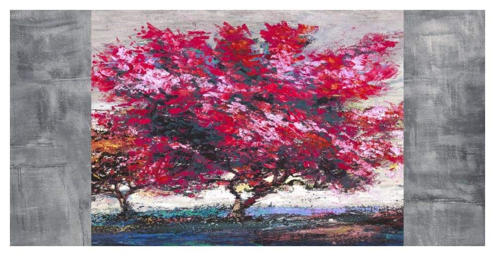 Albero in fiore-Paper Art-50x26”