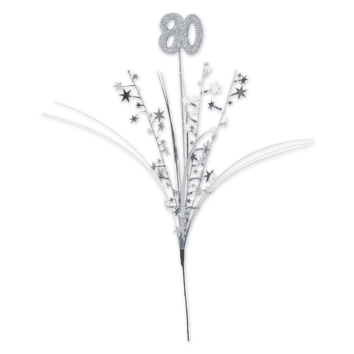 Glittered  80  Metallic Star Spray (Pack of 12)