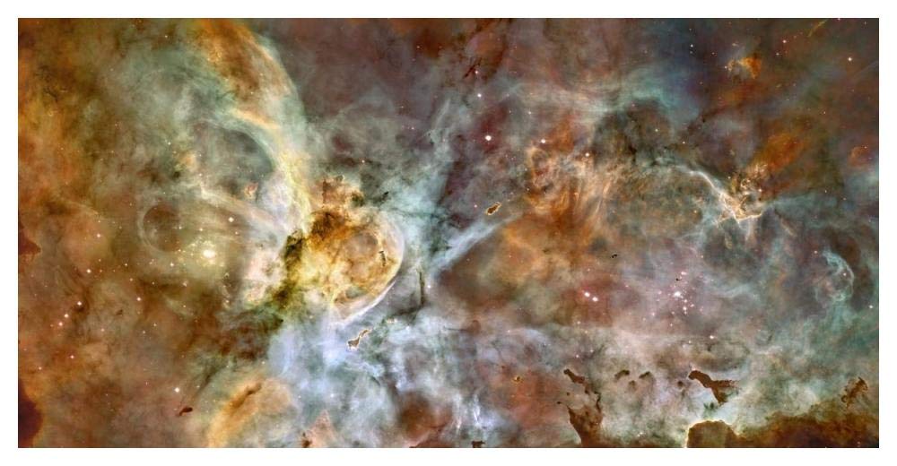 Carina Nebula Wide View-Paper Art-50x26”