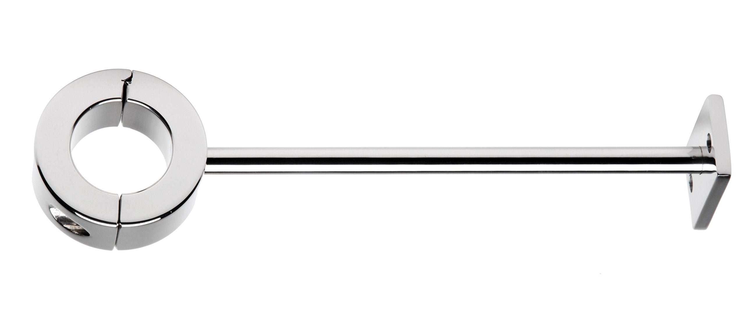Locking Mounted CBT Scrotum Cuff with Bar