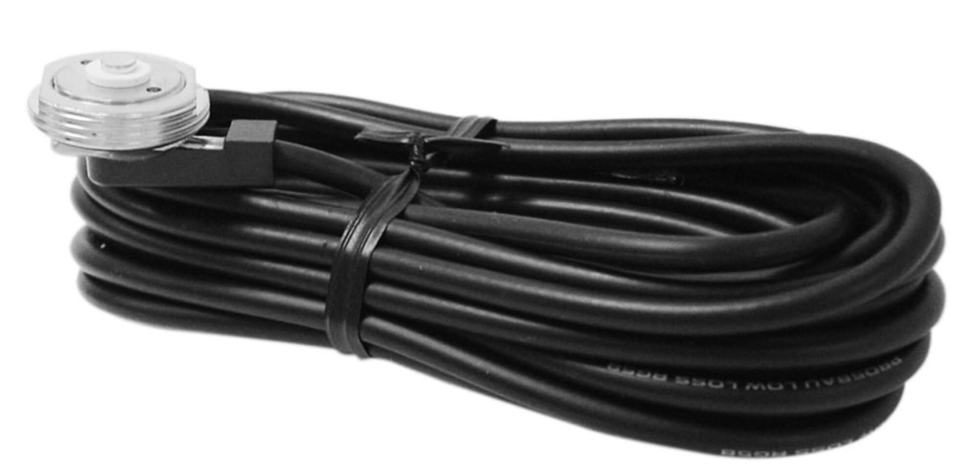 PROCOMM - 17 RG58AU COAX CABLE WITH NMO 3/4 SURFACE MOUNT & SOLDERED PL259 CONNECTOR INSTALLED