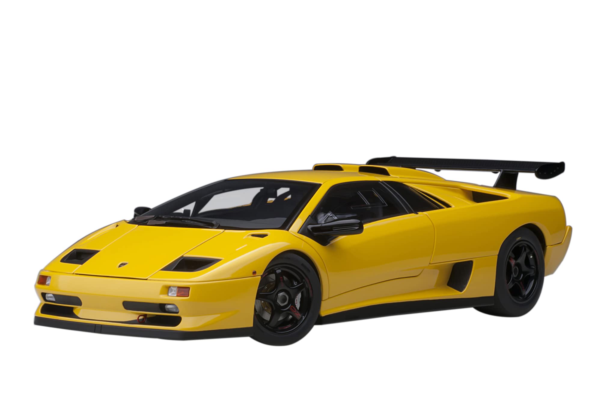 Lamborghini Diablo SV-R Superfly Yellow 1/18 Model Car by Autoart