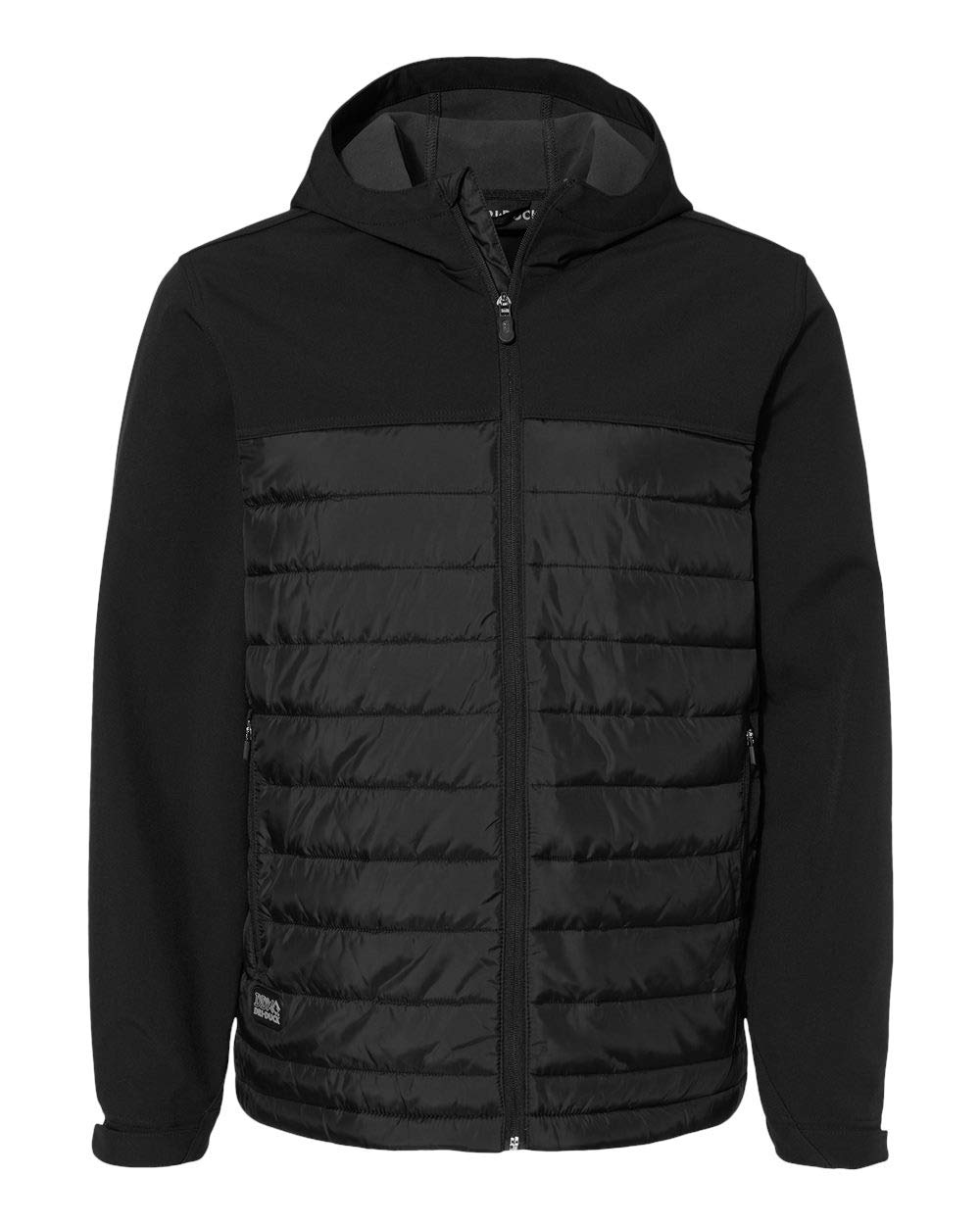 DRI DUCK Pinnacle Soft Shell Puffer Jacket - Black, XL