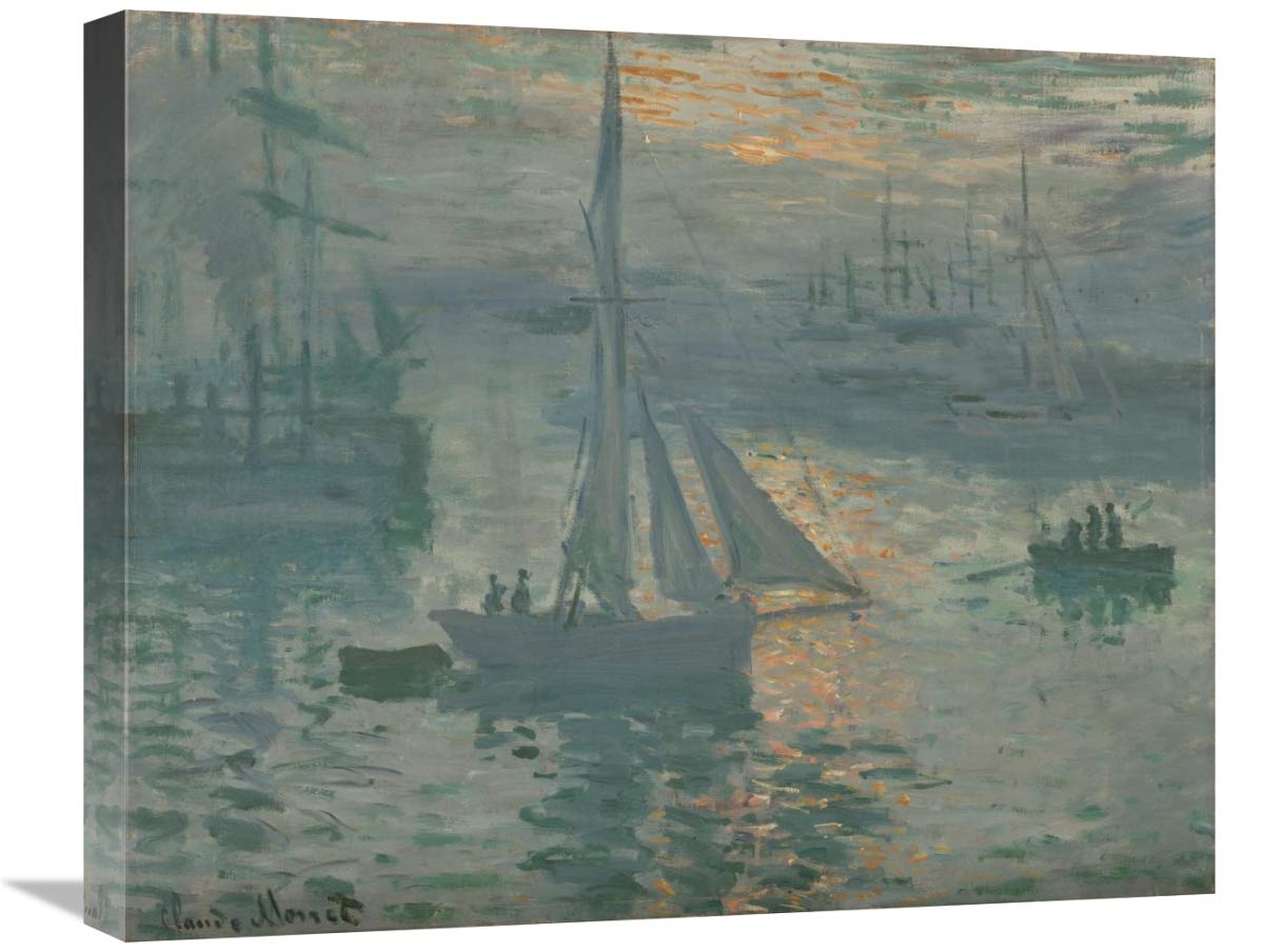 Sunrise (Marine)-Canvas Art-24x20”