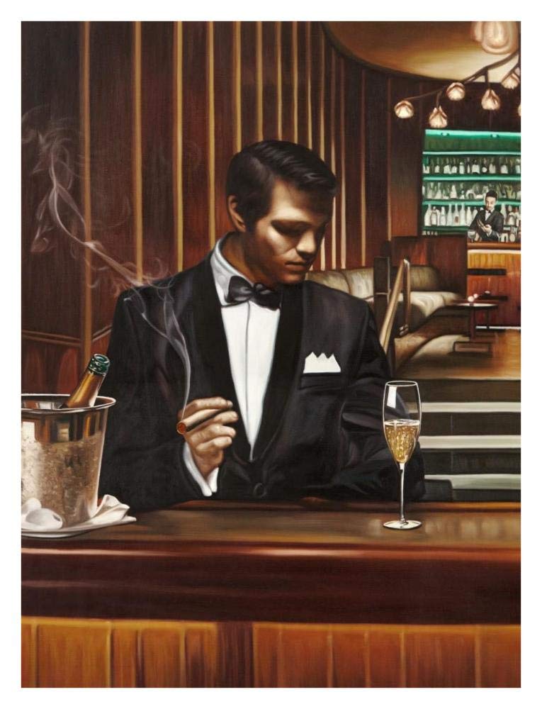 Night Out I-Paper Art-26x34”