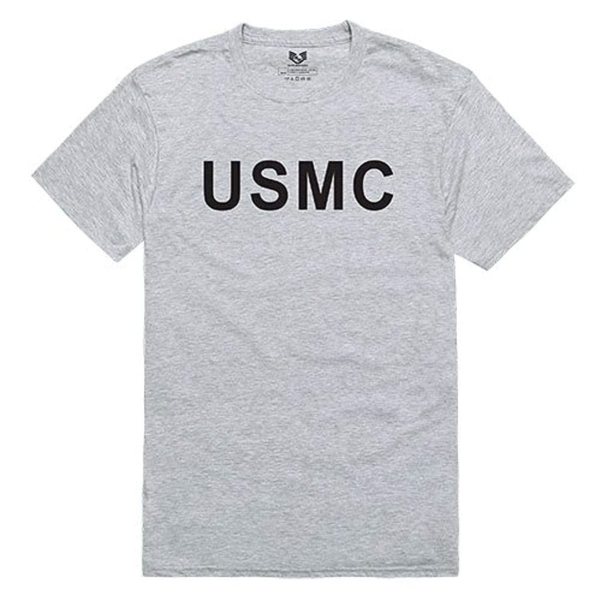 Relaxed Graphic Ts, USMC, H.Grey, M
