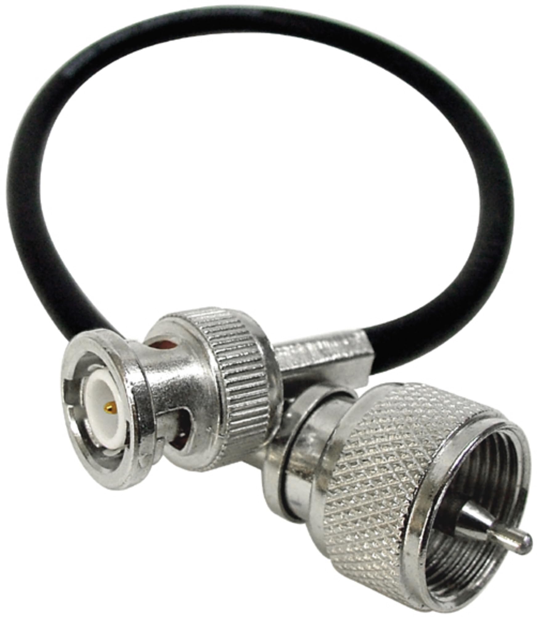 SINGLE BNC MALE TO PL259 ADAPTOR