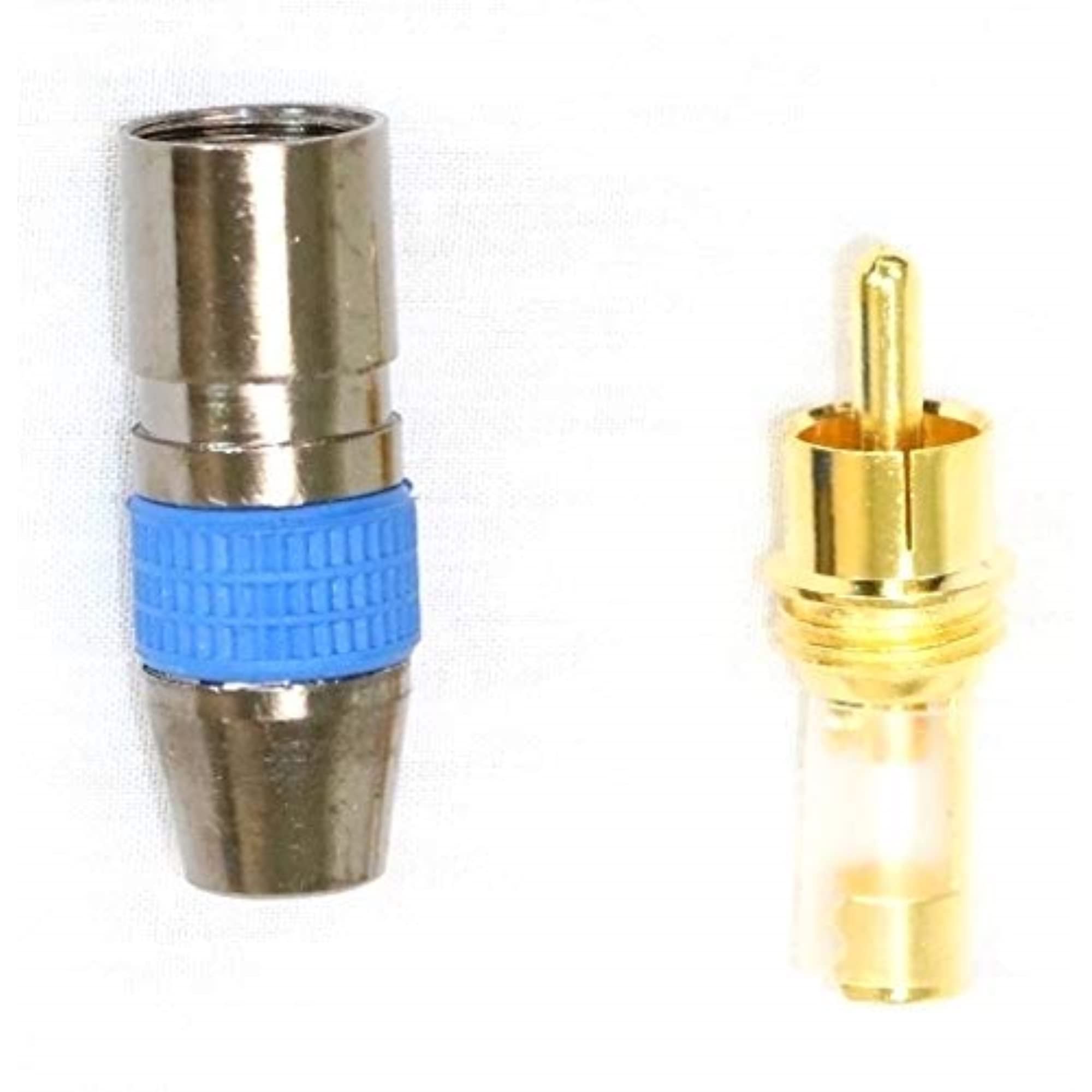 Gold Color RCA MALE Connector Jack only