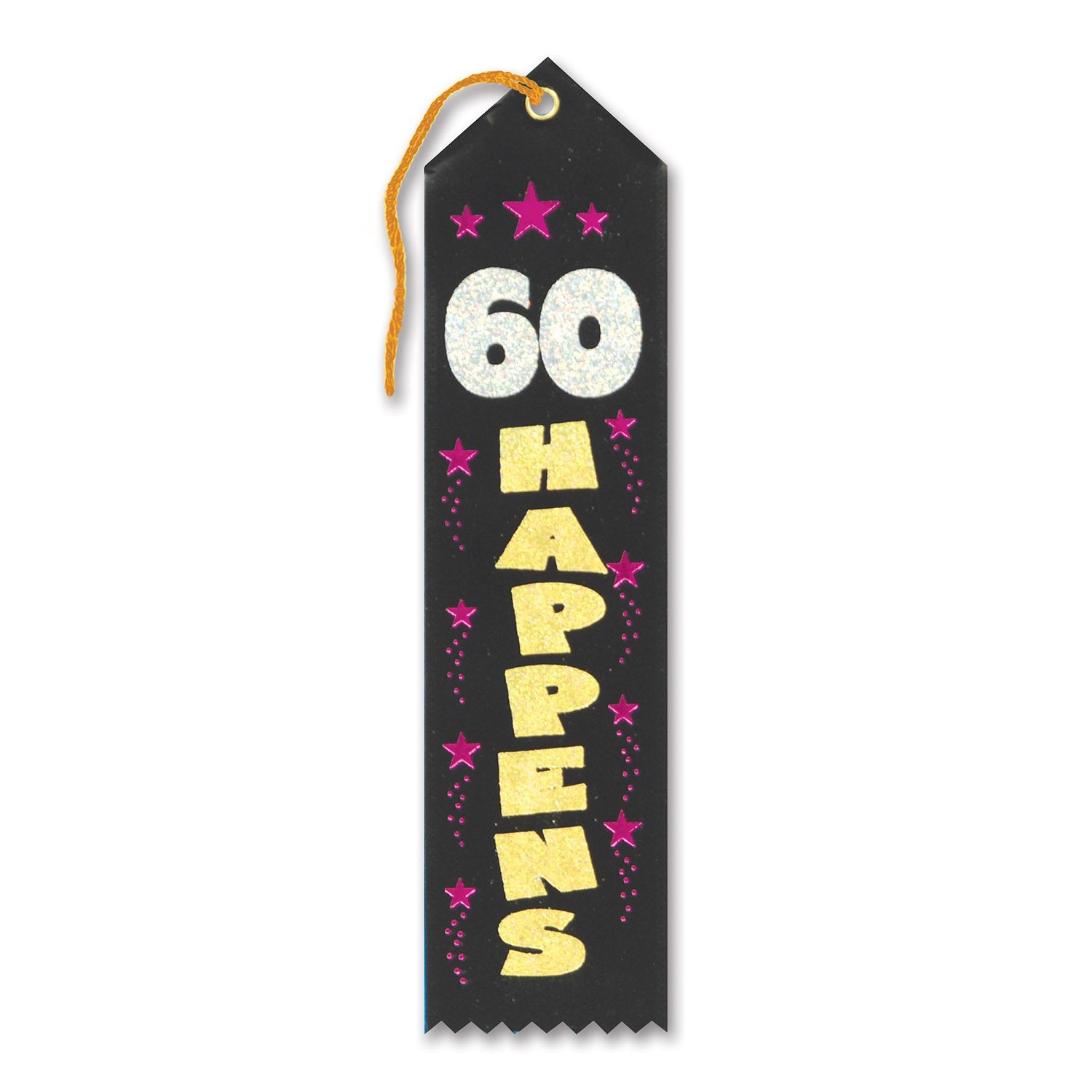 60 Happens Award Ribbon (Pack of 6)