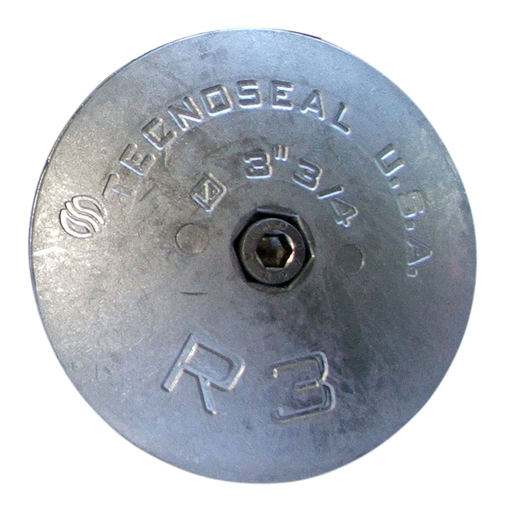 TECNOSEAL R3 RUDDER ANODE ZINC 3-3/4″ DIAMETER