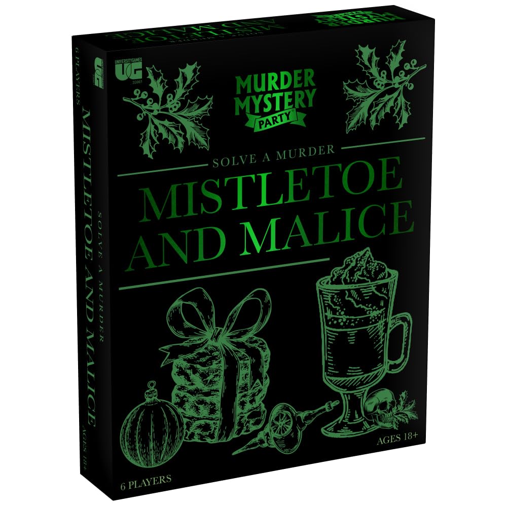 Murder Mystery Party Mistletoe & Malice