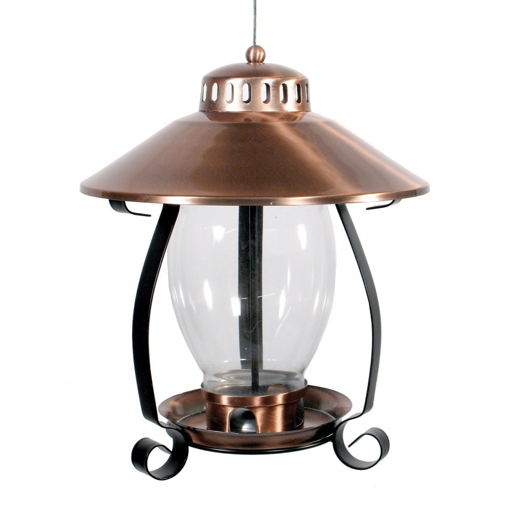 Brushed Copper Lantern Feeder