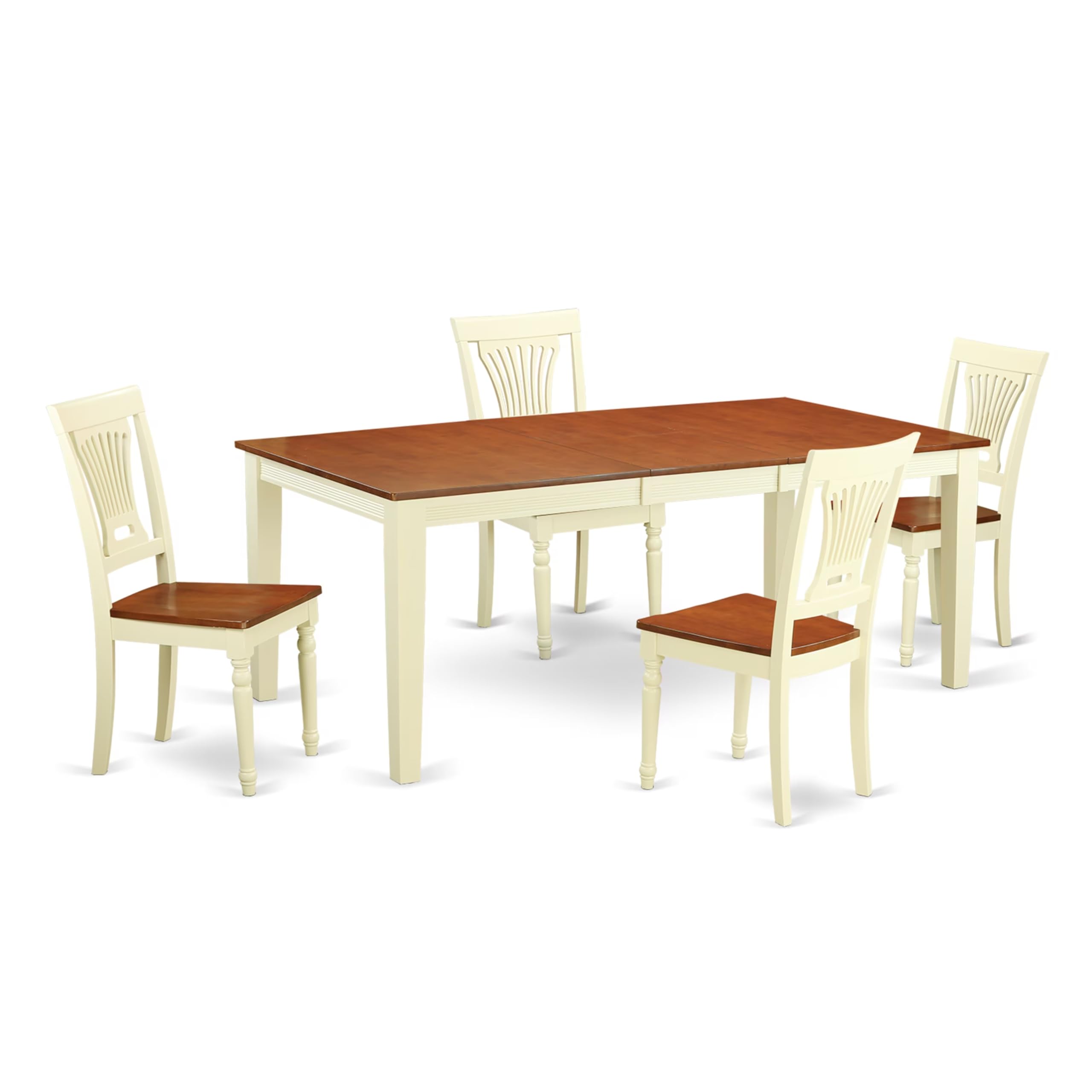 5  Pc  Table  set  for  4-Dinette  Table  and  4  Dining  Chairs
