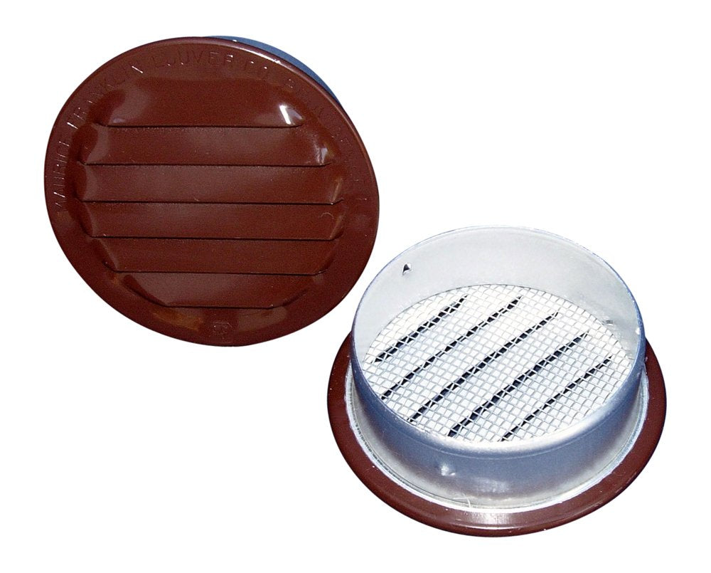 Screen Louver 2.5In Brw Alum