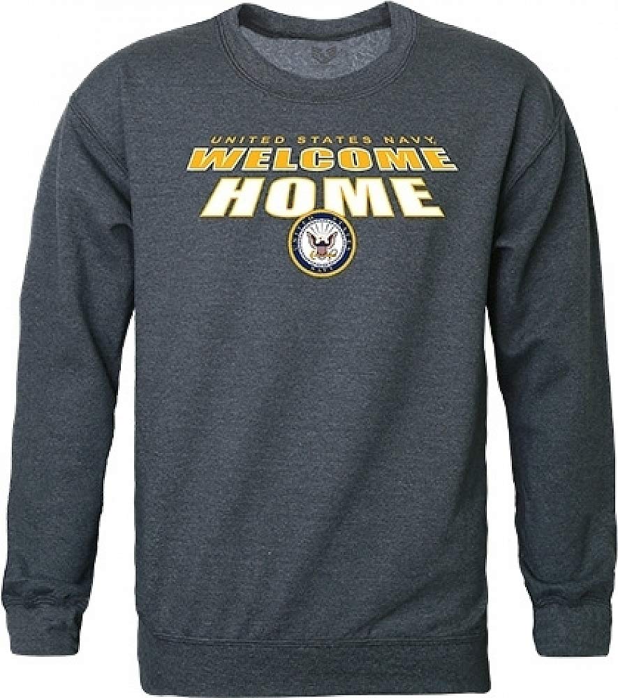 Graphic Crewneck, Welcome, USN, HCH, 2X