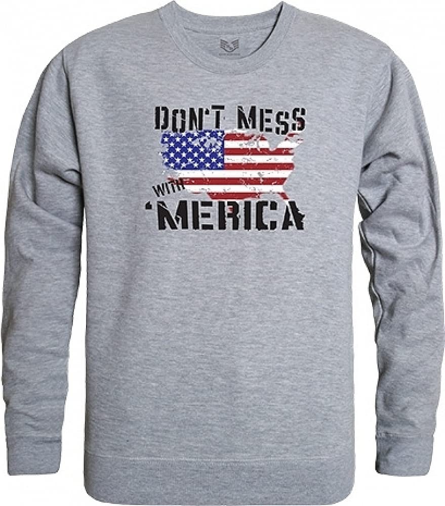 GraphicCrewneck, Dt Mess with Am, HGY, L