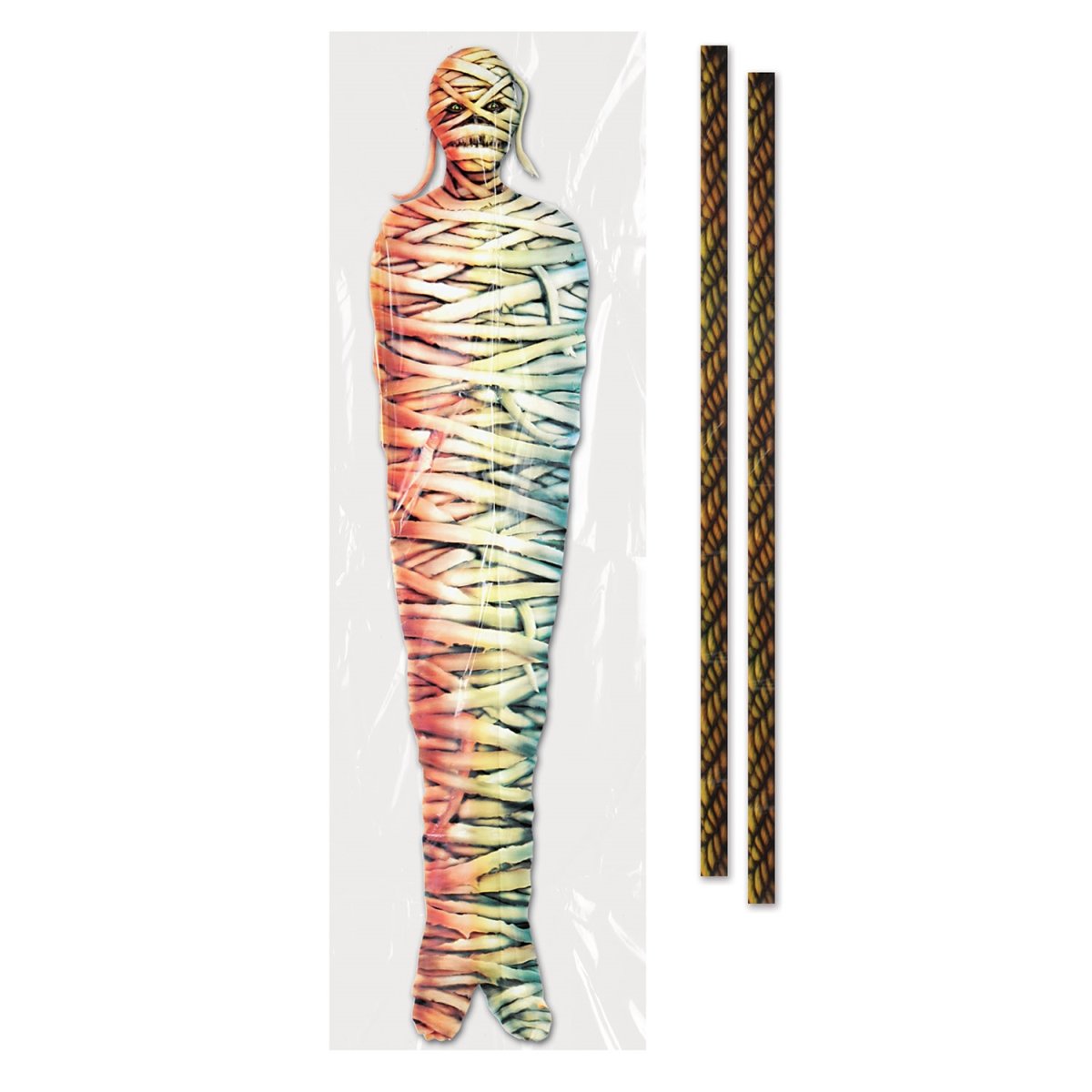 Mummy Tree Wrap Decoration (Pack of 12)