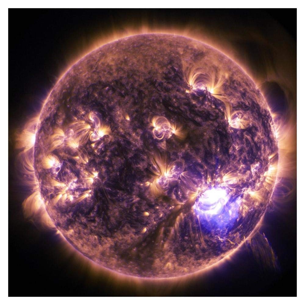 Solar Dynamics Observatory - December 19, 2014-Paper Art-38x38”
