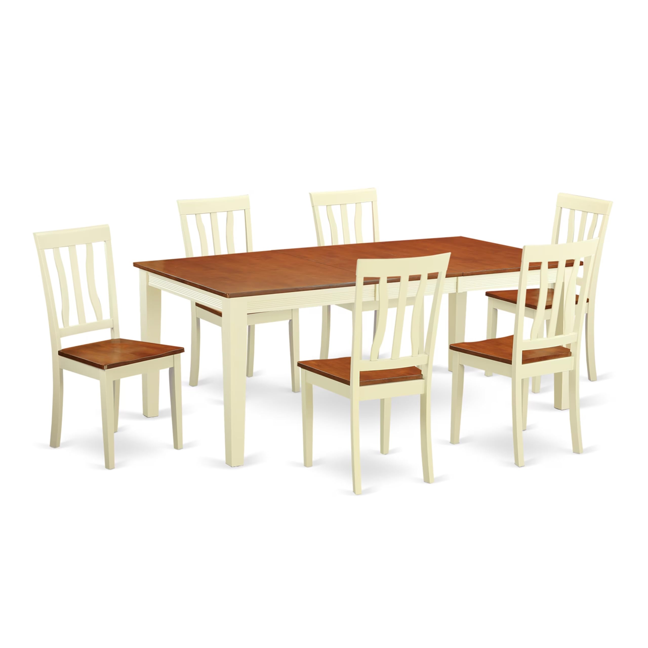 7  PC  dinette  set  -Kitchen  Table  and  6  Dining  Chairs