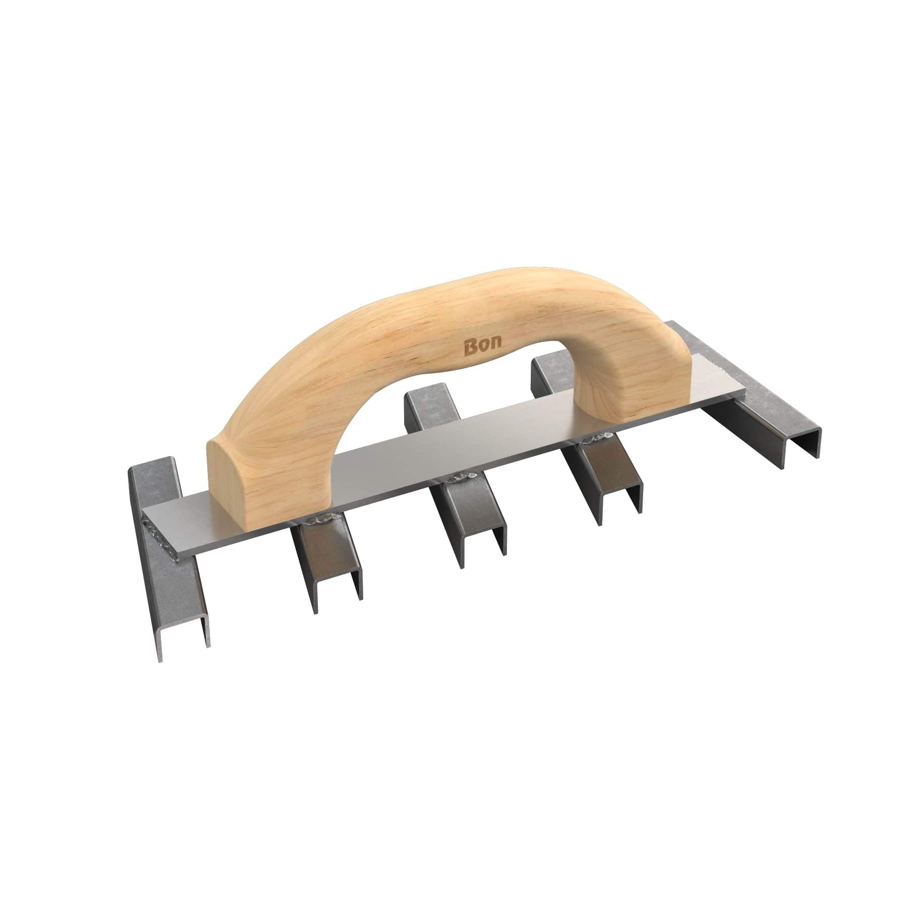 Bon 83-147 Channel Mortar Scraper - 10-inch X 4 3/4-inch - Wood Handle