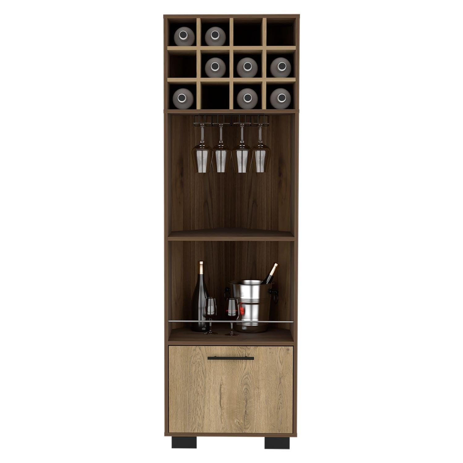 DEPOT E-SHOP Norway Corner Bar Cabinet