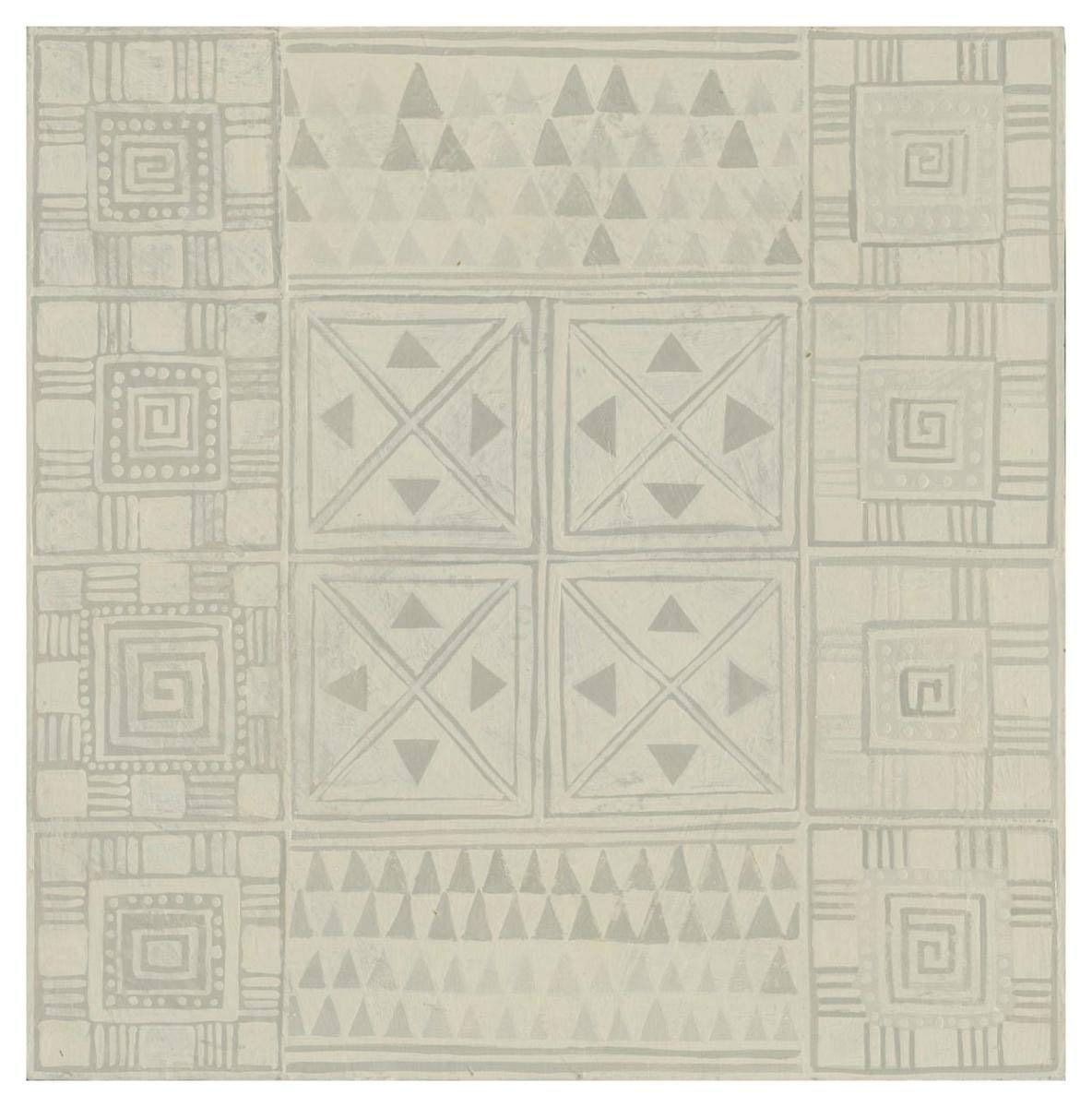 Geometric Tone on Tone II -Paper Art-42x42”