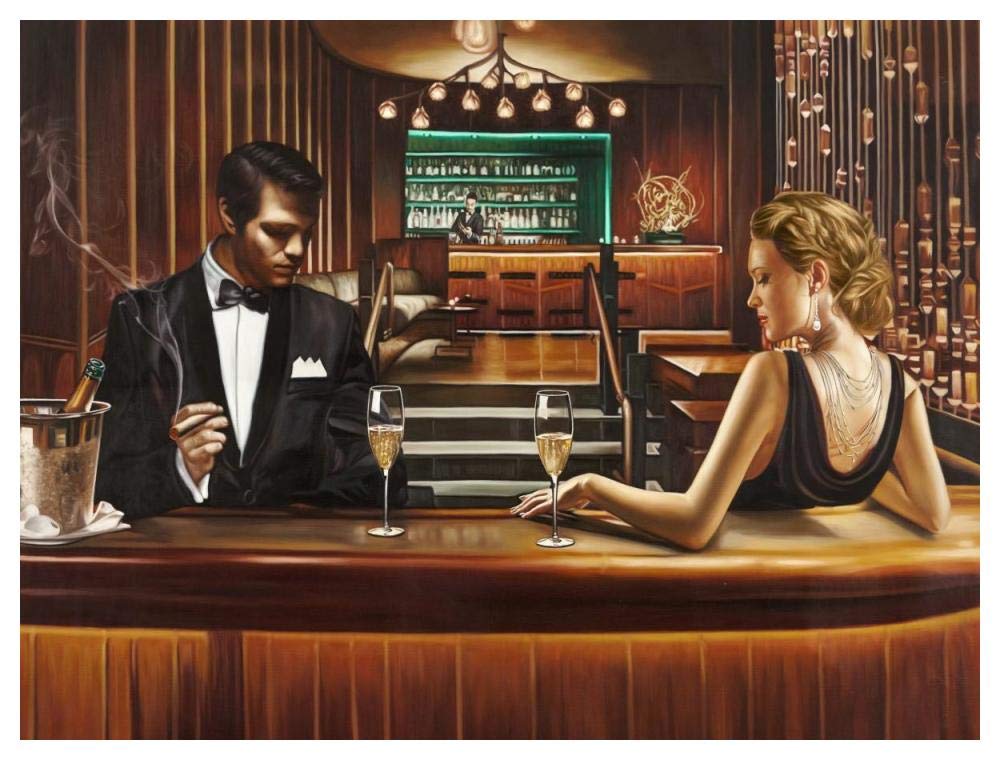 A Grand Night Out-Paper Art-50x38”