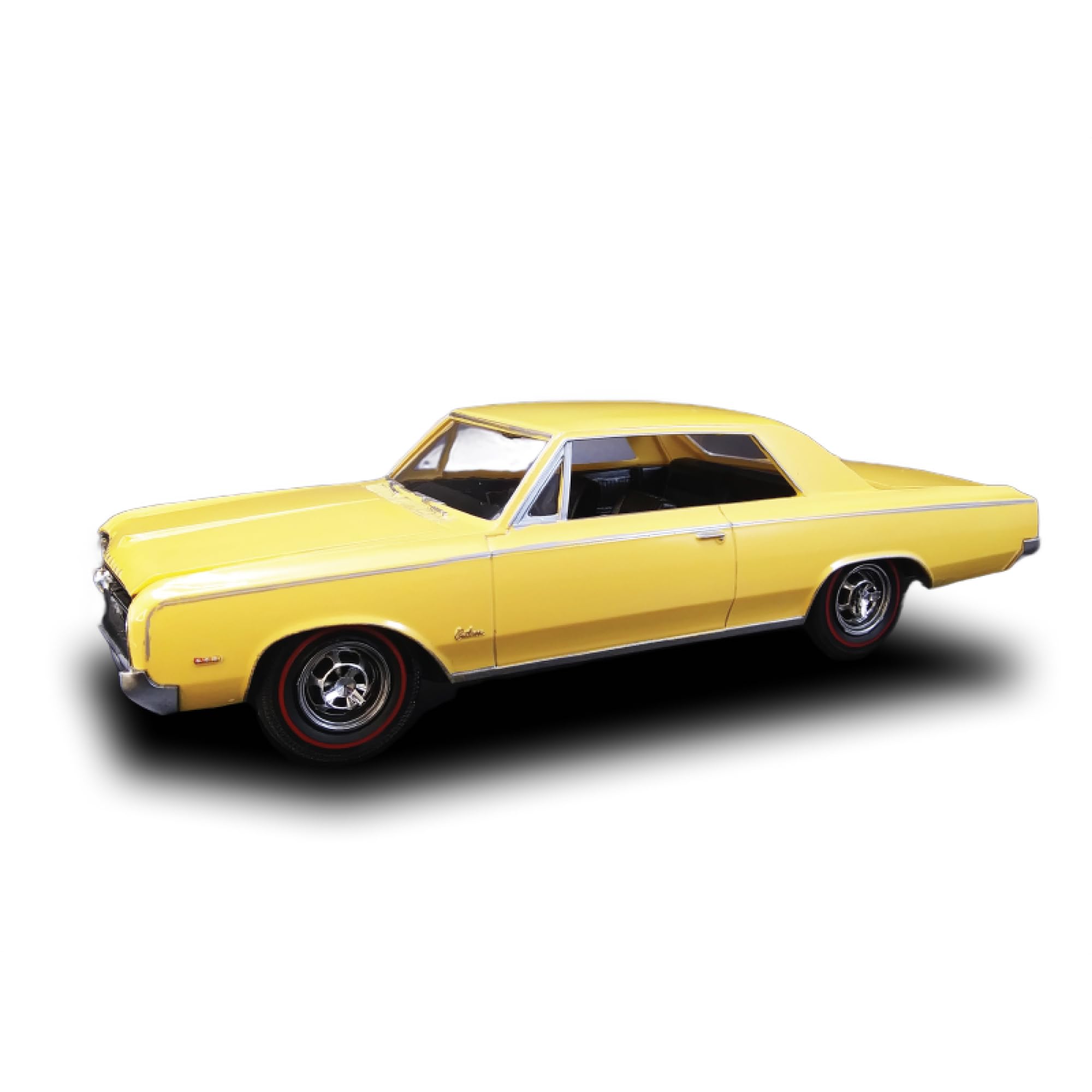 Skill 2 Model Kit 1964 Oldsmobile Cutlass 442 Hardtop 3-in-1 Kit 1/25 Scale Model by AMT