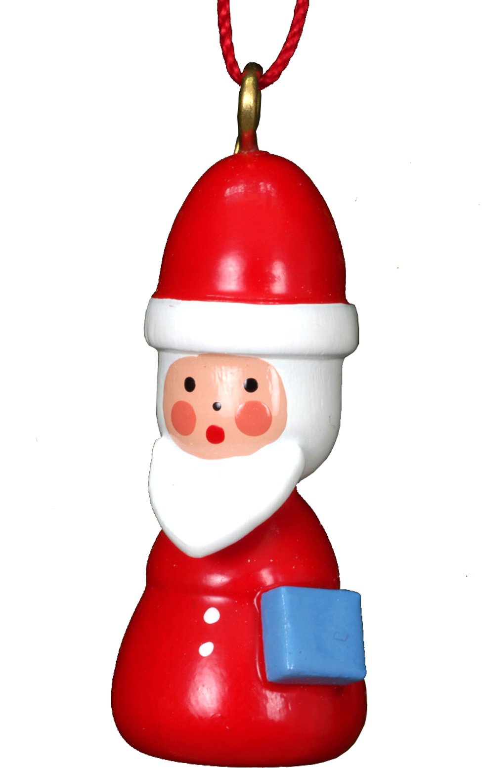 ORNMNT-SANTA EACH