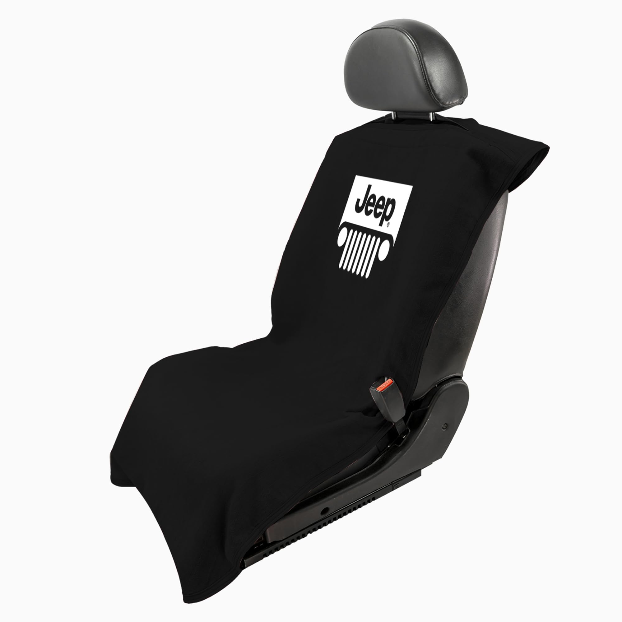 Jeep Black with Grille Seat Armour