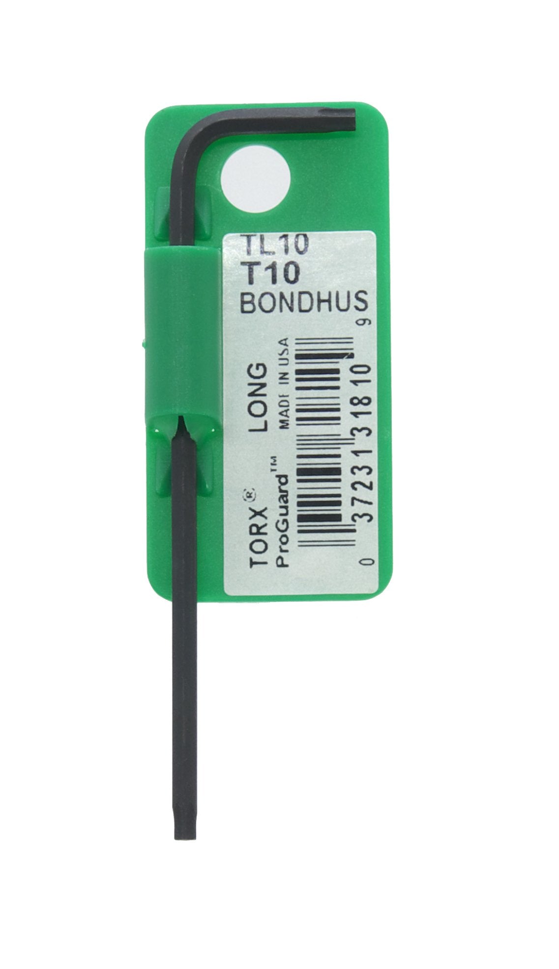 T10 Torx L-Wrench - Long Arm     Tagged & Barcoded