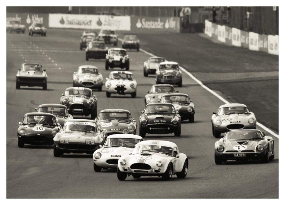 Silverstone Classic Race-Paper Art-46x33.24”