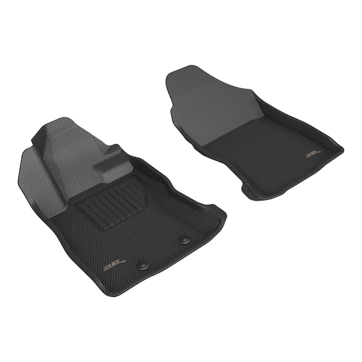3D MAXpider Compatible with SUBARU CROSSTREK 2024-2026 KAGU BLACK R1