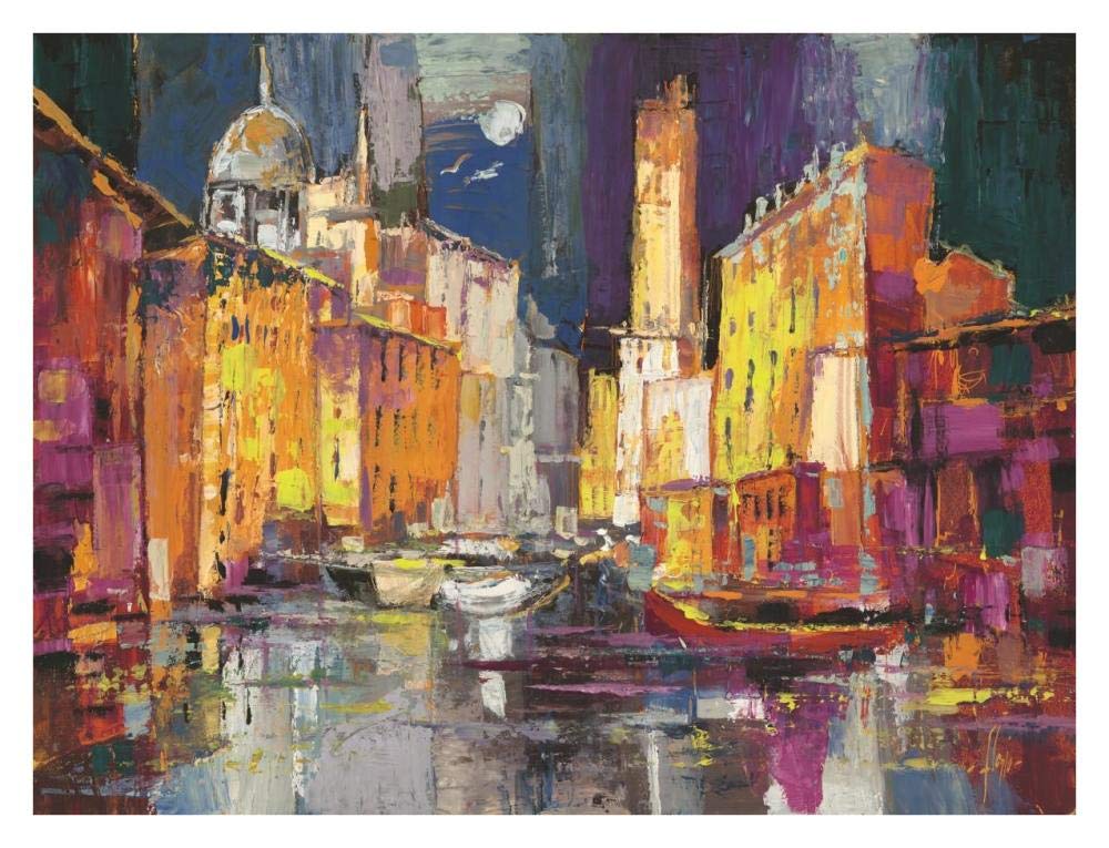 Verso il porto immaginario-Paper Art-34x26”