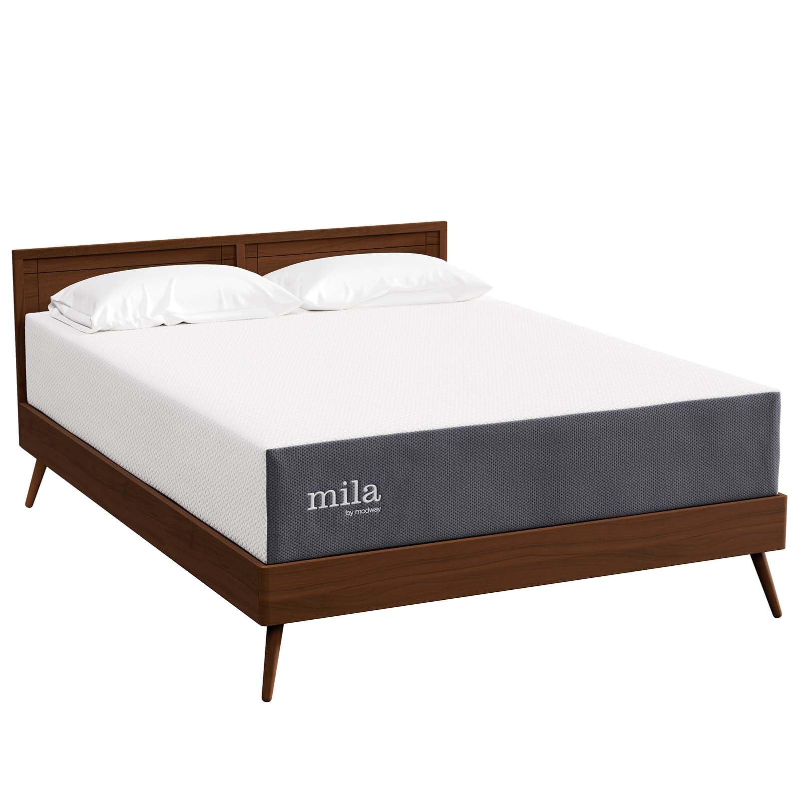 Modway Mod-7106-Whi Mila 12' California King Mattress, White