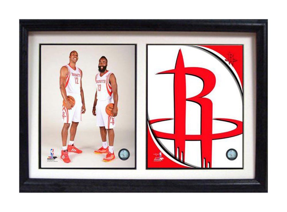 12x18 Double Frame - Dynamic Duo Houston Rockets