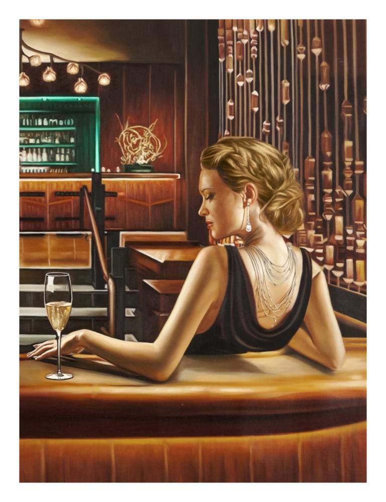 Night Out II-Paper Art-20x26”