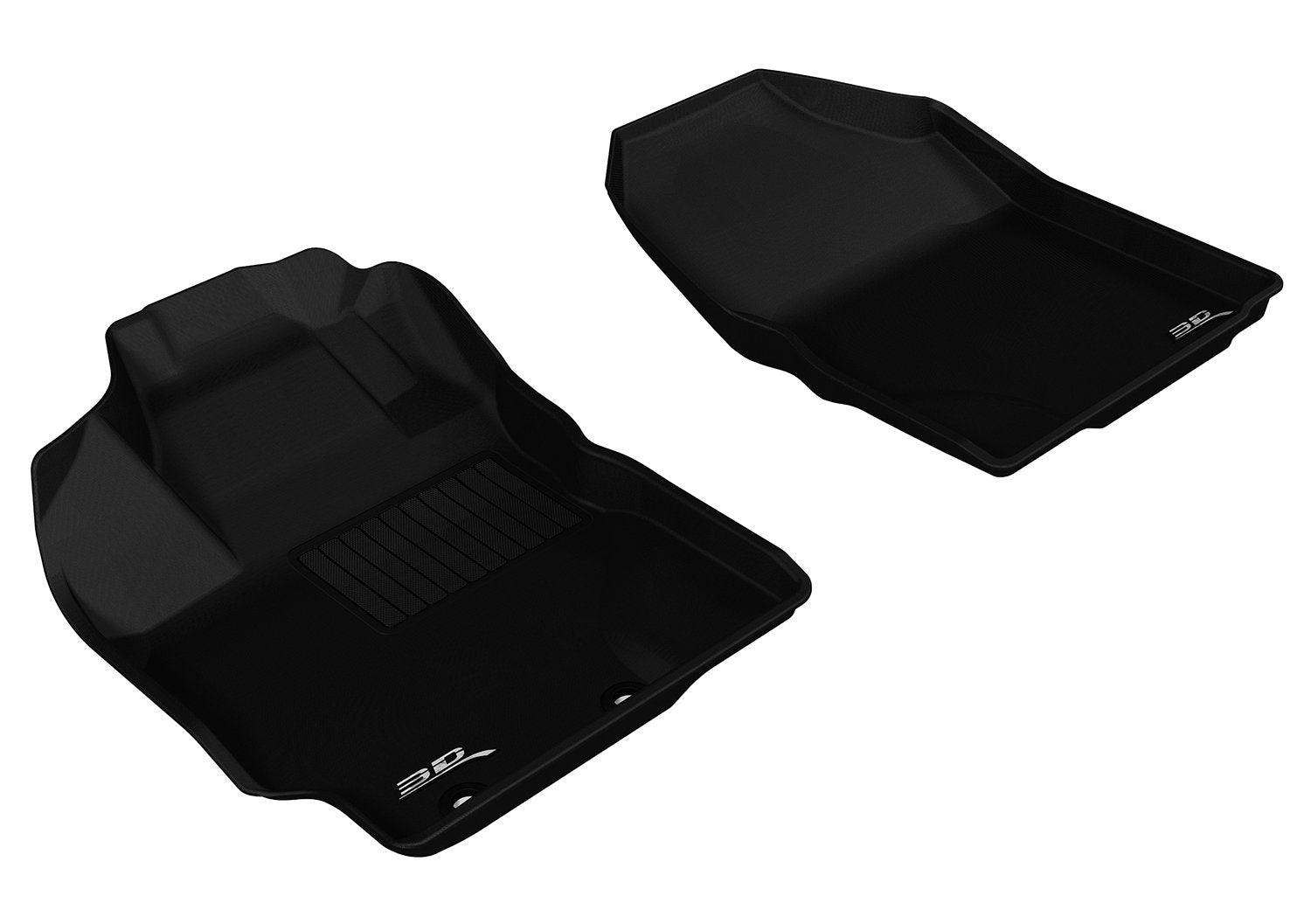 3D MAXpider TOYOTA YARIS 2012-2018 / SCION XD 2013-2014 KAGU BLACK R1 (POST)