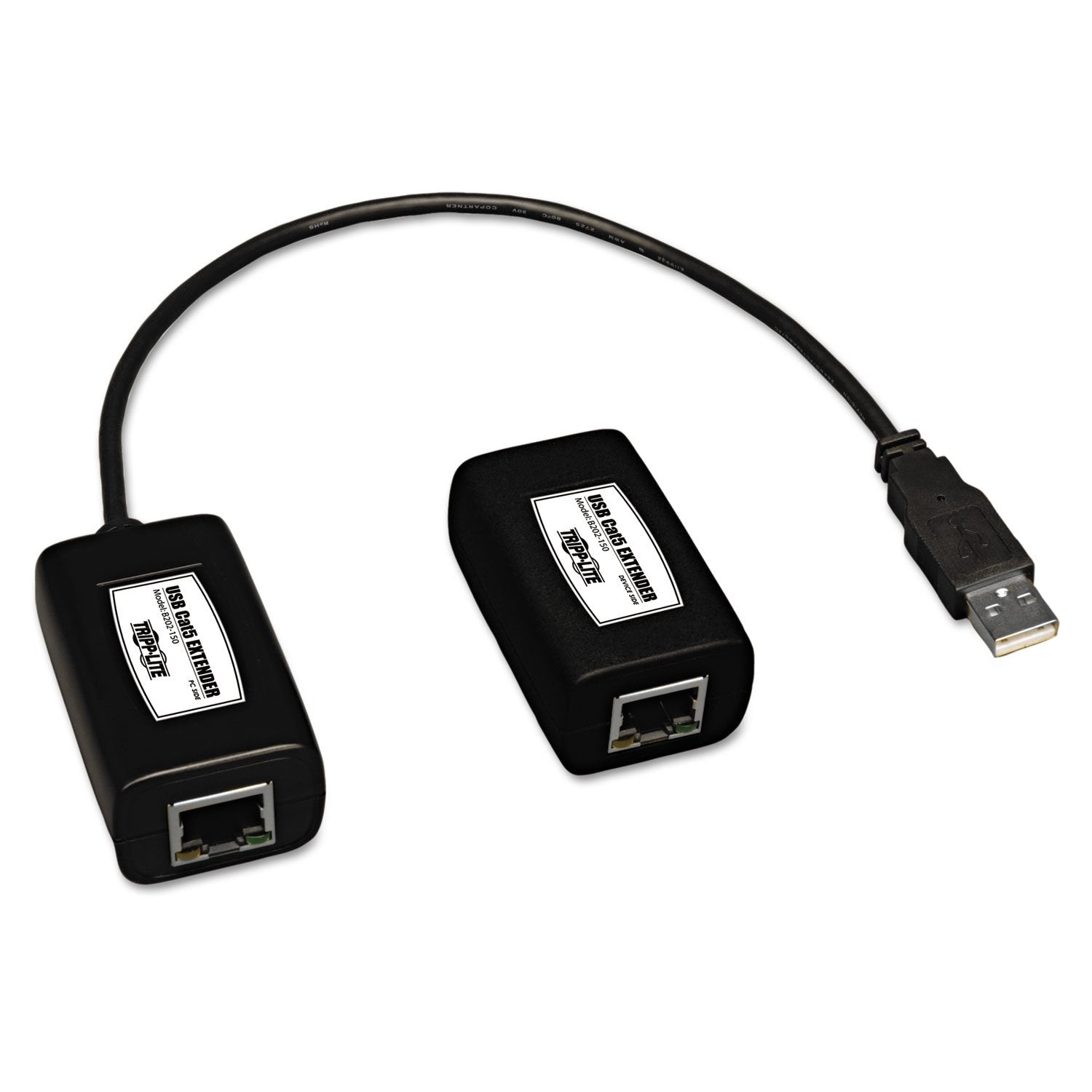 USB OVER CAT5 EXTENDER USB A/A MALE/FEMALE