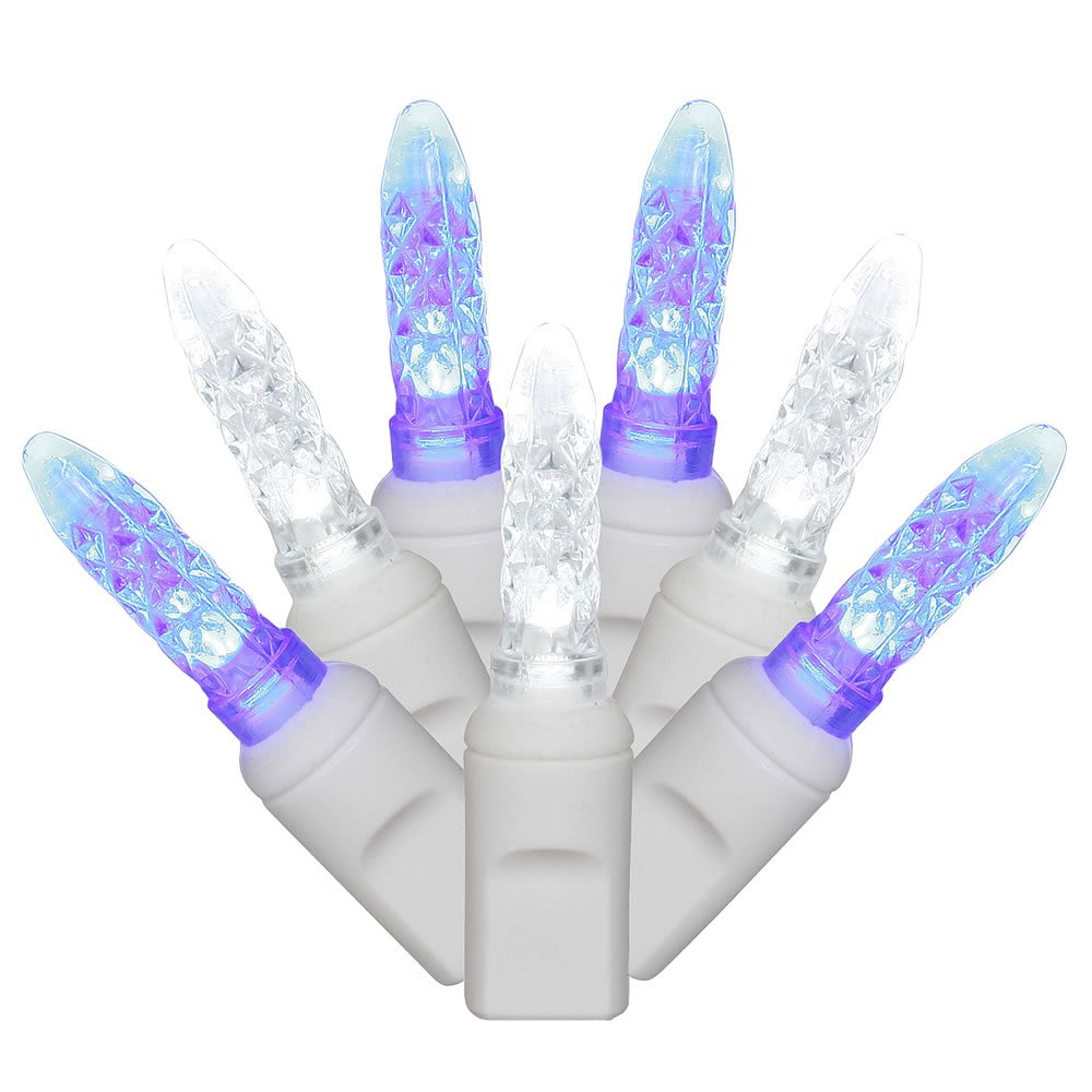 Casafoyer 7Lt LED Blue-Pure White M5 Icicle Light Set - Energy Efficient ( Pack of 2 )