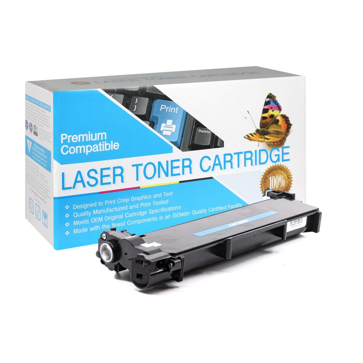 PREM COMPATIBLE BRT HL-L2300D 1-TN660 HI BLACK TONER, 2,600 yield