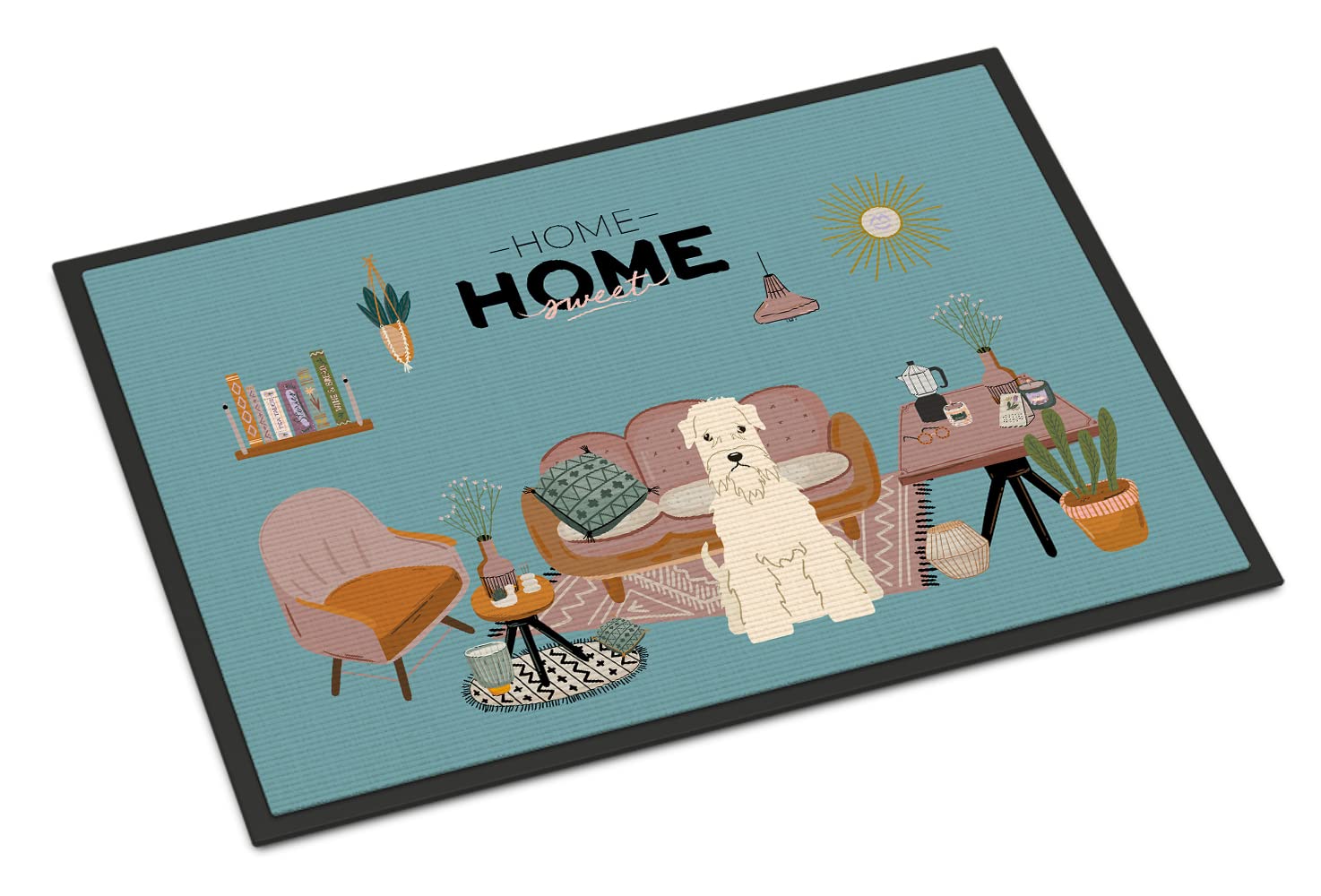 Soft Coated Wheaten Terrier Sweet Home Indoor or Outdoor Mat 18x27 CK7906MAT