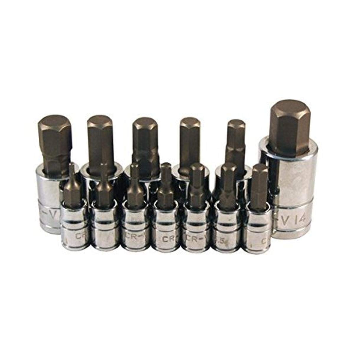 13PC METRIC HEX BIT SOCKET SET