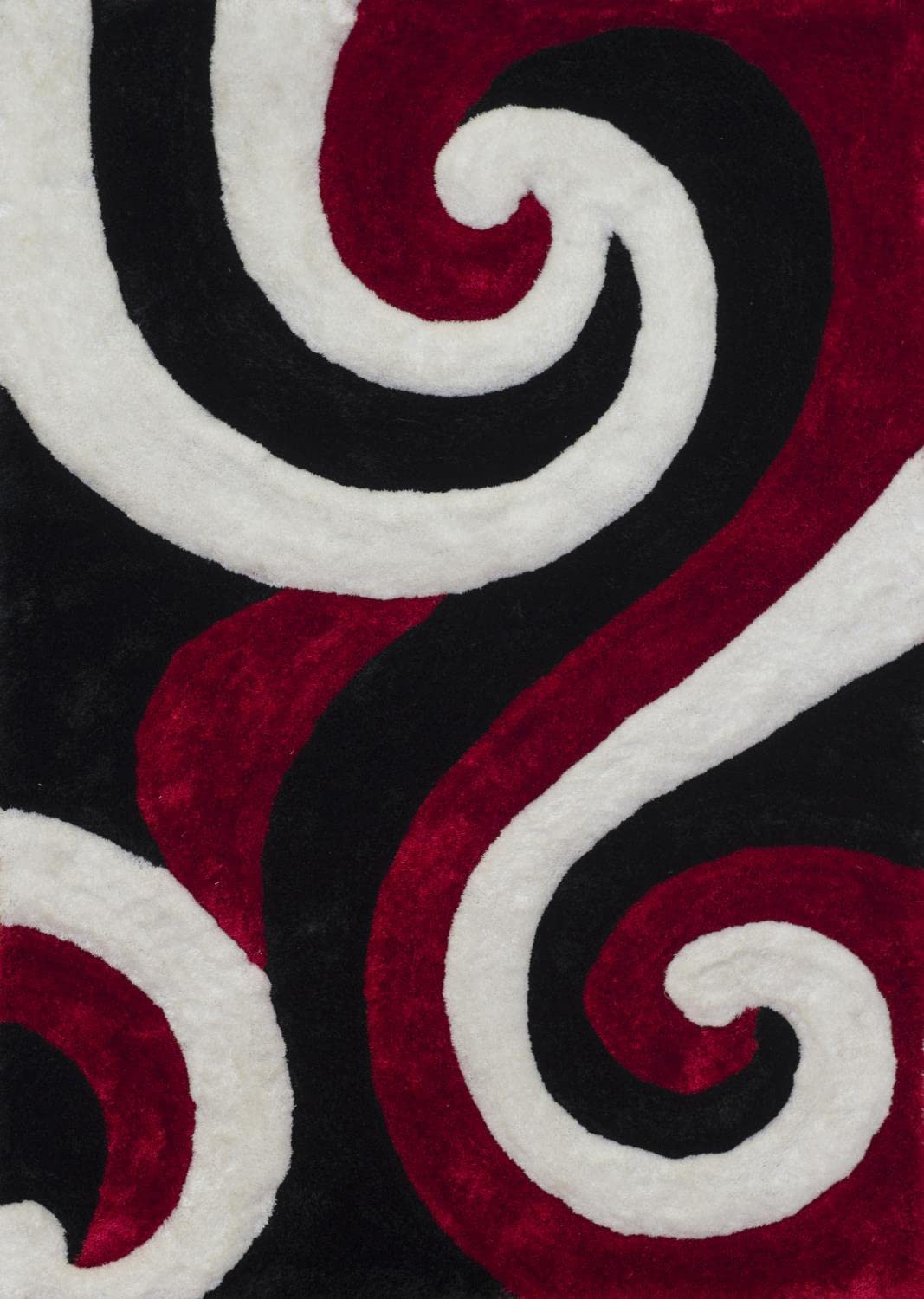 United Weavers Finesse Summit Red Area Rug  53 X 72